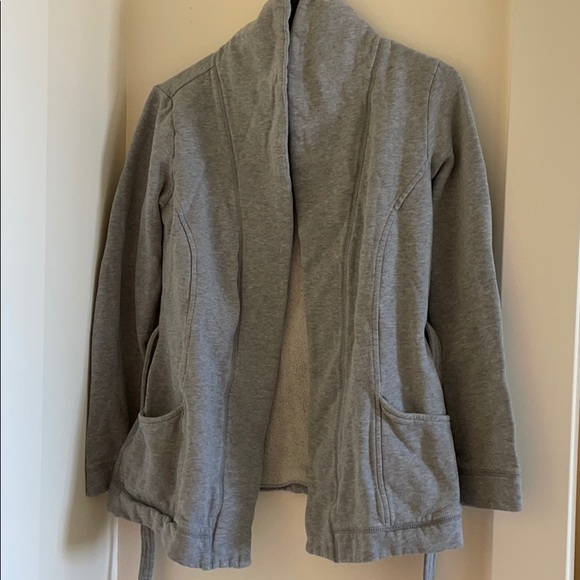 Grey cardigan sweater - Picture 1 of 3